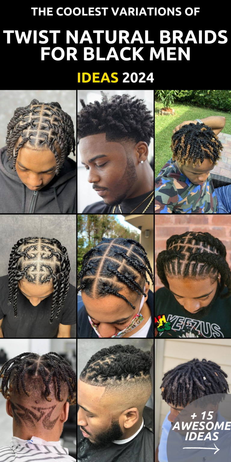 Top 15 Black Men's Hairstyles 2024: Unique Twists, Braids & Natural