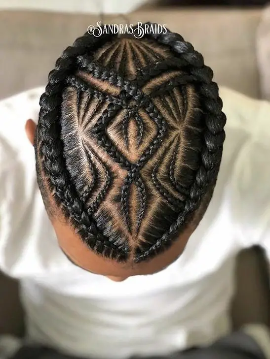 Discover Top 15 Zig Zag Cornrows Braids for Men in 2024 - Unleash Your ...