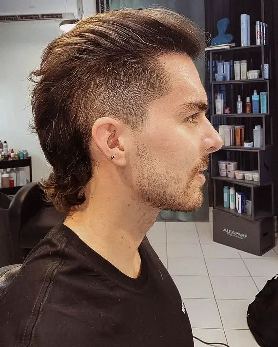 25 Faded Mullet Men's Haircuts: A Modern Twist on Classic Style Trends ...