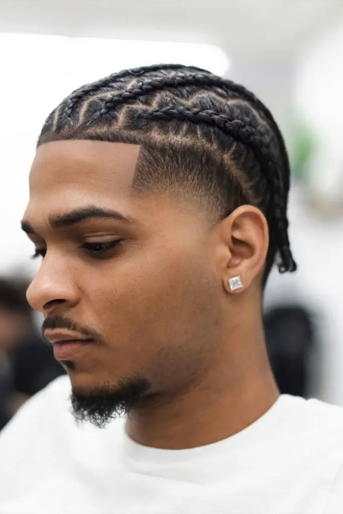 17 Stylish Braids for Men with Taper 2024: Unique Hairstyles with ...