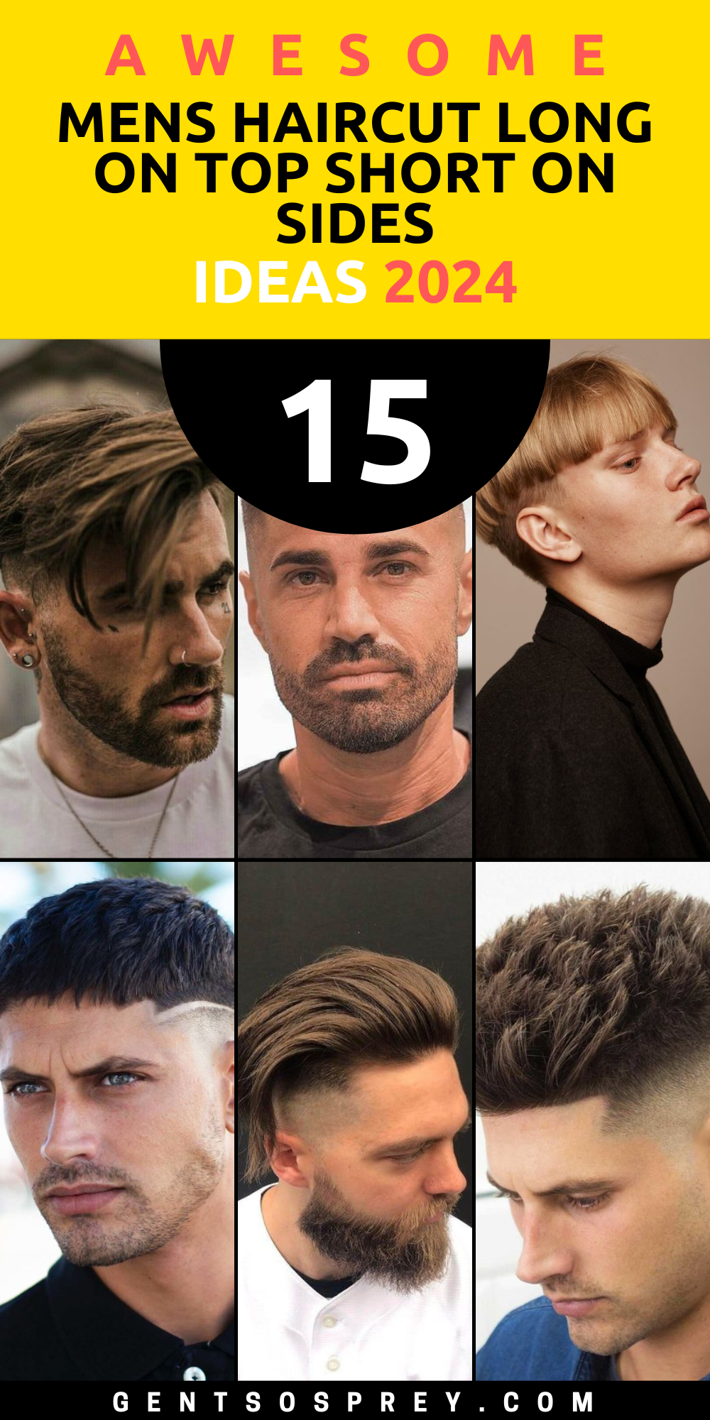 Discover 2024's Top 15 Mens Haircuts: Long On Top, Short On Sides ...