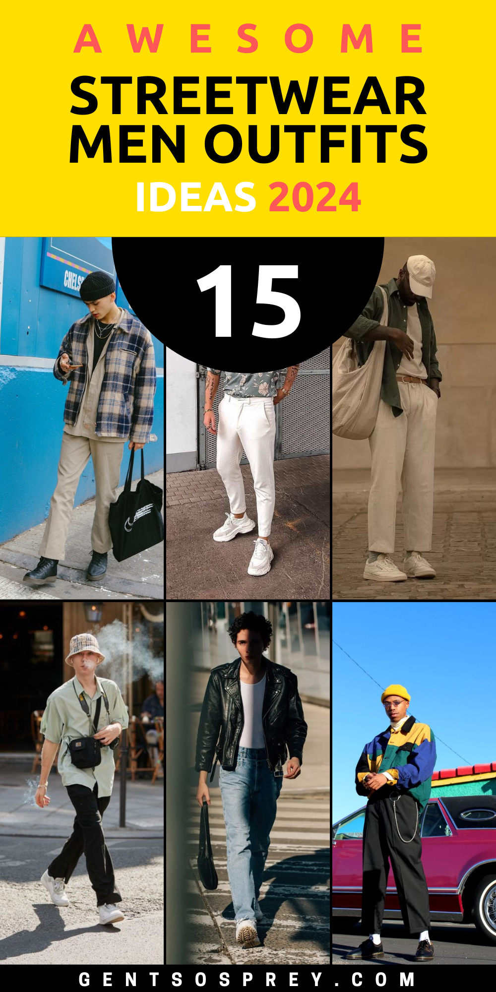 Explore 2024's Top Streetwear Men Outfits: Vintage Vibes & Urban ...