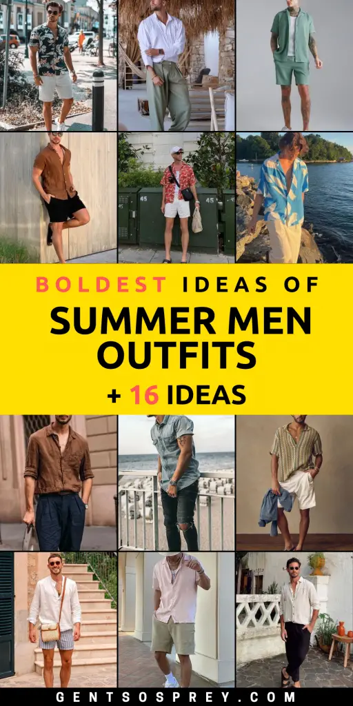 Unveiling 2024's Chic Summer Men's Outfits: From Breezy European ...