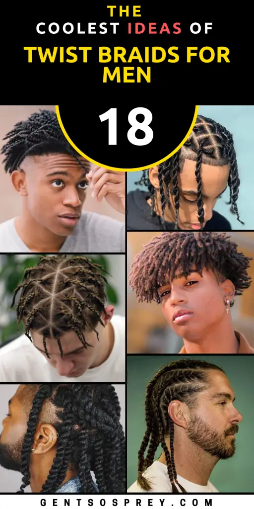 Explore the Bold World of Twist Braids for Men in 2024: Styles that ...