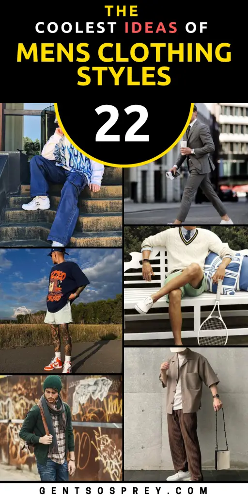 Explore 2024's Top Men's Clothing Styles: Casual, Streetwear, Formal ...