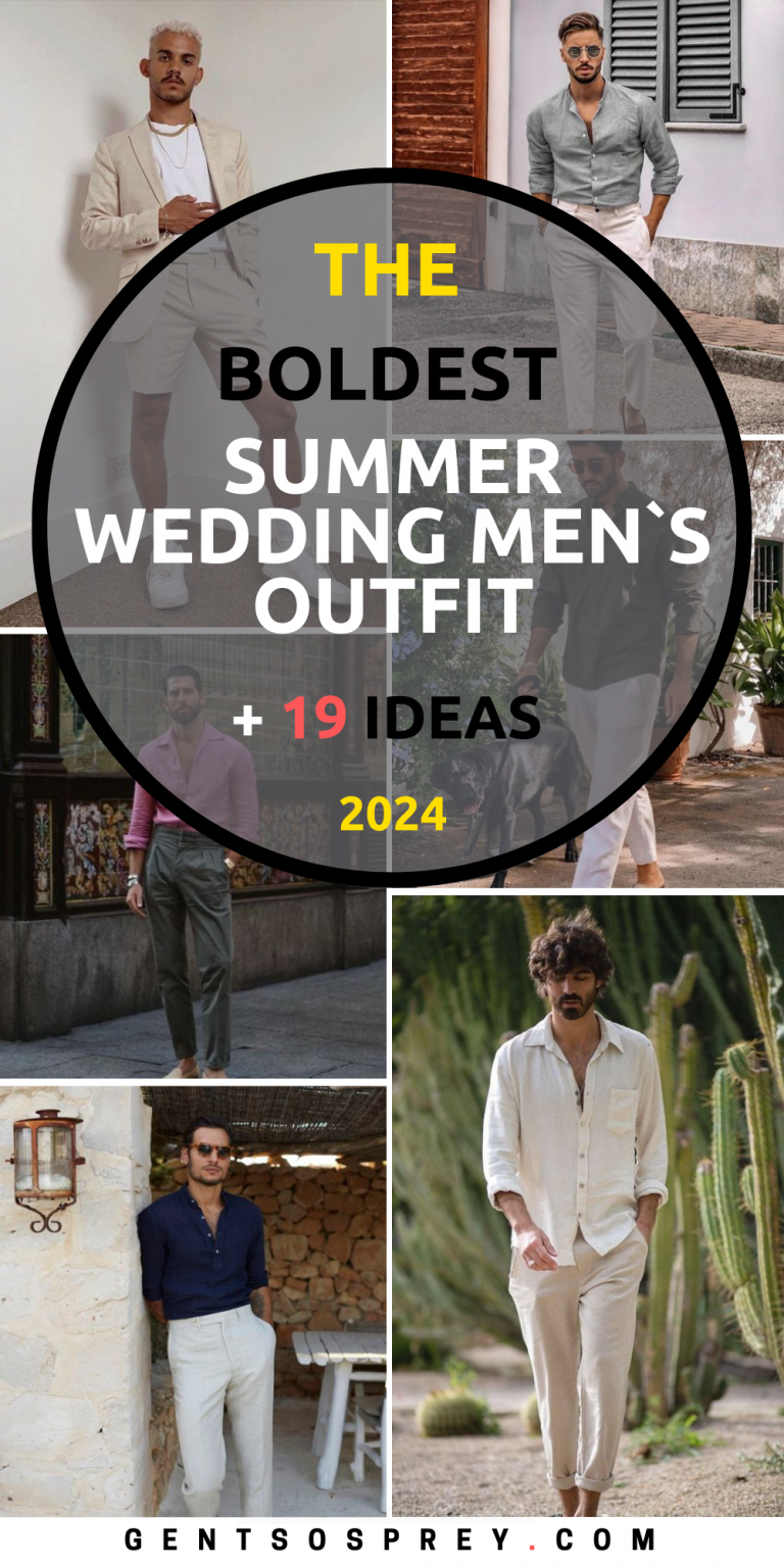 Ultimate Guide 19 Summer Wedding Men's Outfits for 2024 Stylish — free download