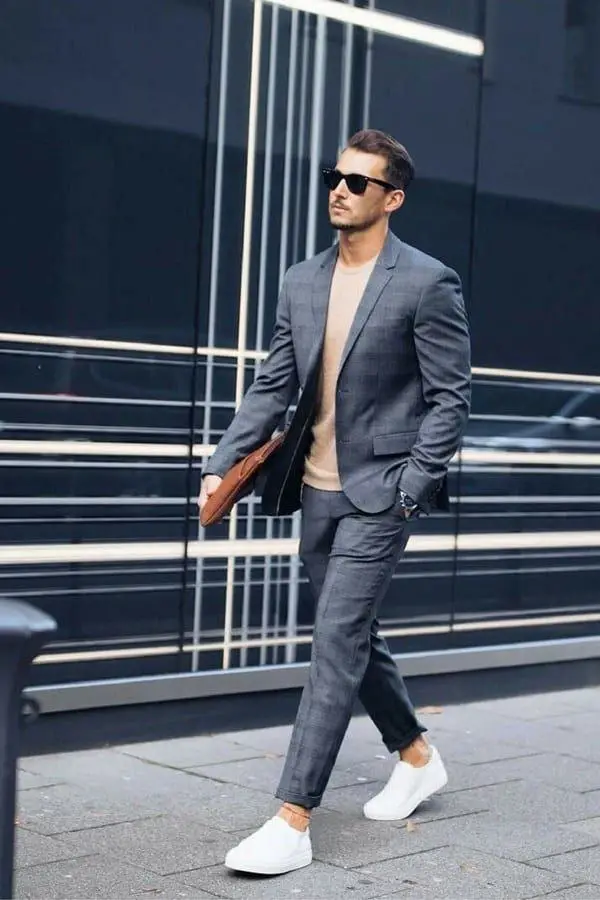 Explore the Chic World of Men's Suits with Sneakers: Top 17 ...