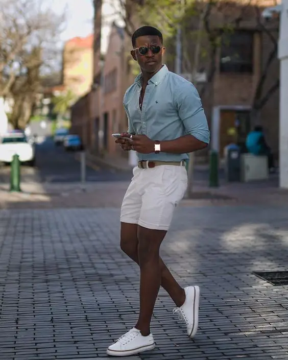 18 Fresh Summer Ideas for 2024: Classy Shorts & Cool Outfits for Men's ...