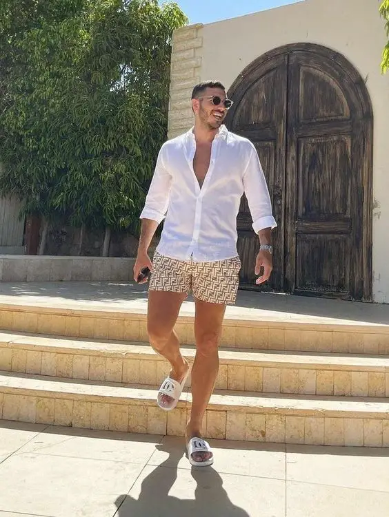 18 Fresh Summer Ideas for 2024: Classy Shorts & Cool Outfits for Men's ...