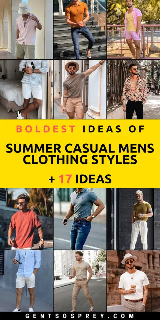 Men’s Summer Casual Styles 2024: Chic Outfits & Essential Fashion Tips ...