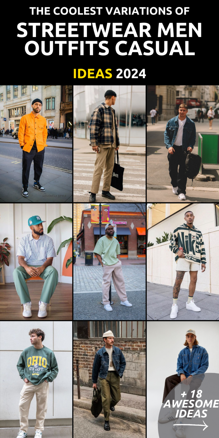 2024 Guide to Men's Casual Streetwear: Elevate Your Style with These 18 ...