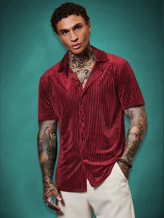 Men's Red Birthday Outfits 2024: 17 Stylish Ideas to Stand Out ...