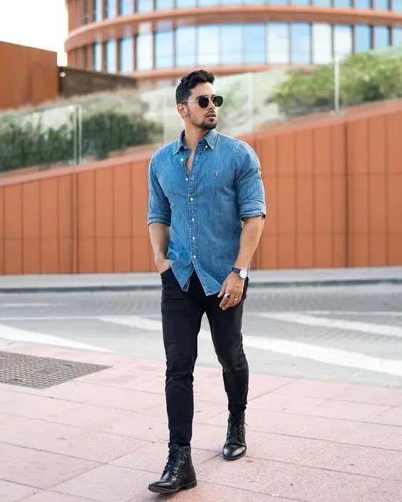 Discover Top 17 Men's Shirt & Black Pant Combos for a Dapper 2024 Look ...